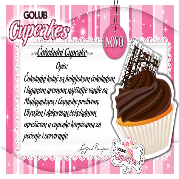 Čokoladni cupcake