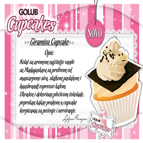 Tiramisu cupcake