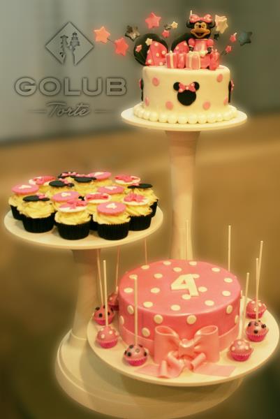 Mini torta sa cupcakes  D78
                                    