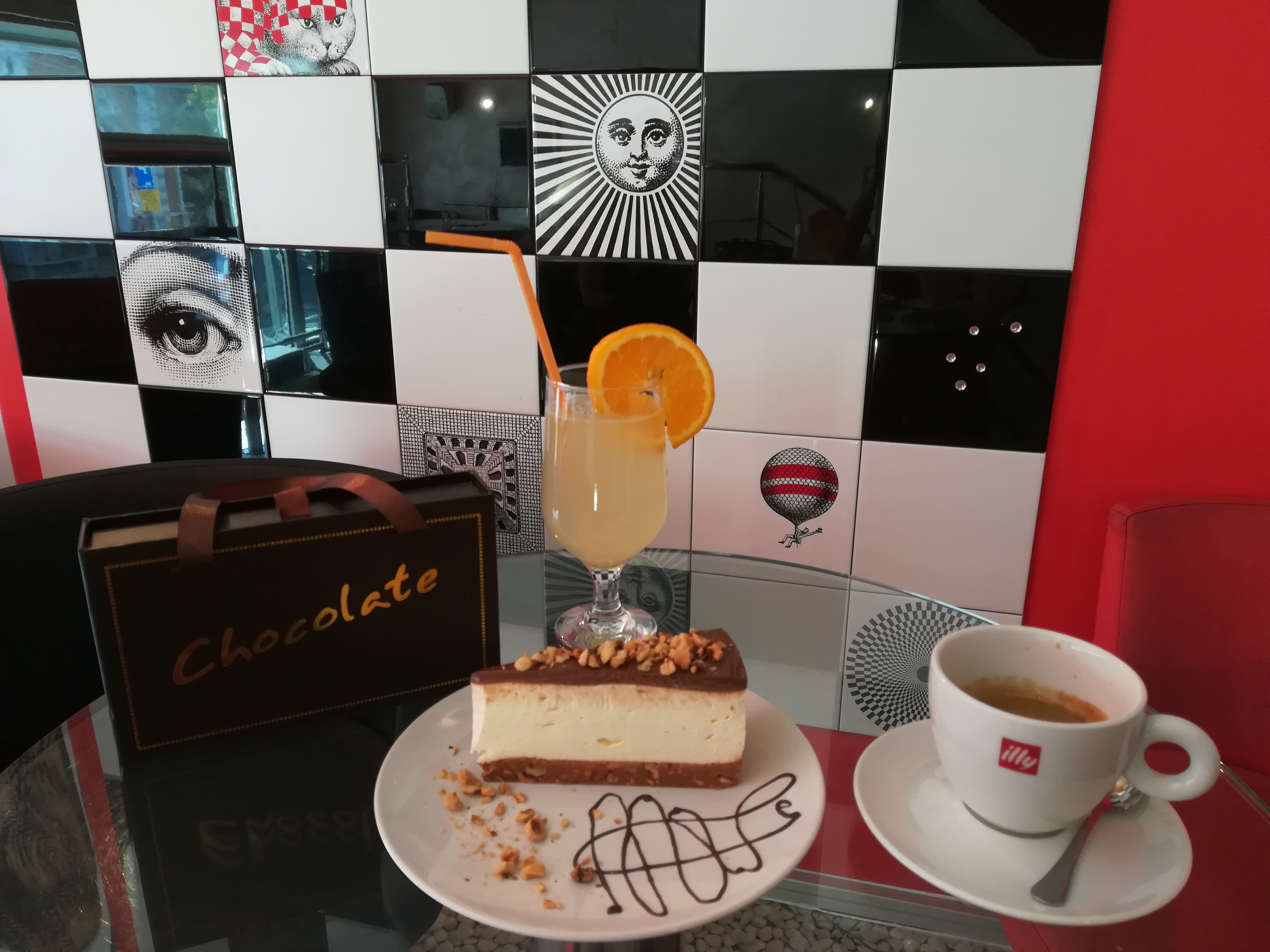 Cheesecake noisette