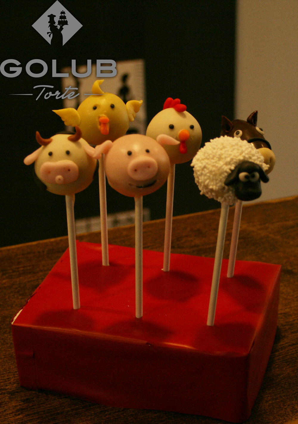 Cakepops domaće životinje